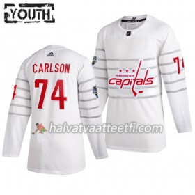 Lasten NHL Washington Capitals Pelipaita John Carlson 74 Valkoinen 2020 NHL All-Star Adidas Authentic 